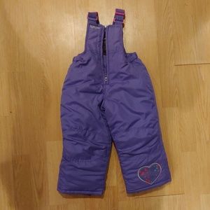 Children's snow pants size 18 months